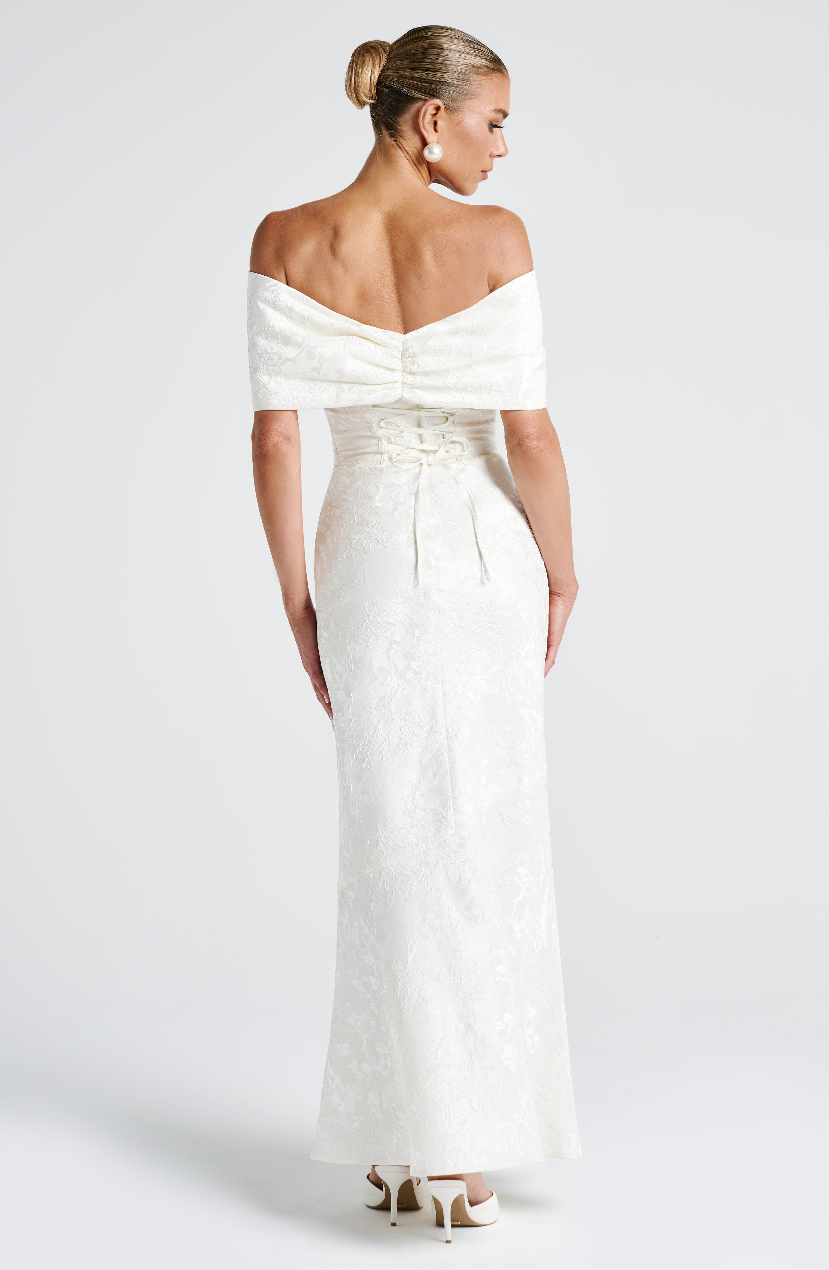 April Maxi Dress - Ivory