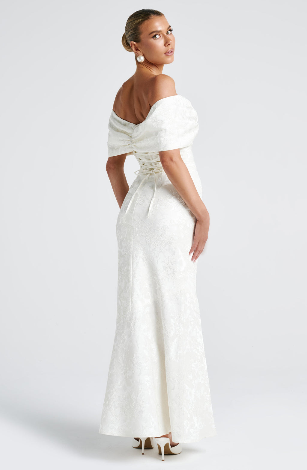 April Maxi Dress - Ivory