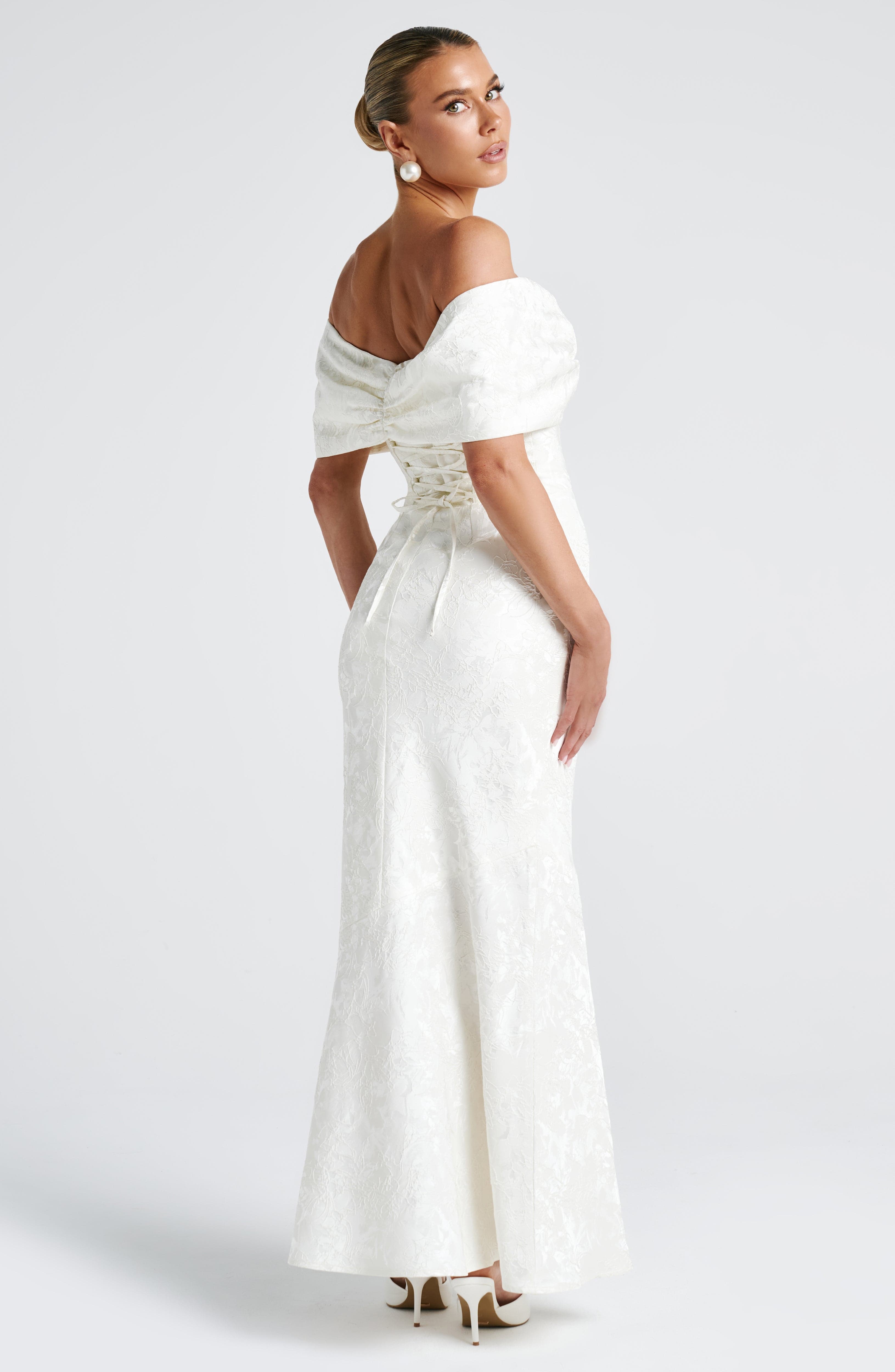 April Maxi Dress - Ivory