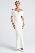 April Maxi Dress - Ivory