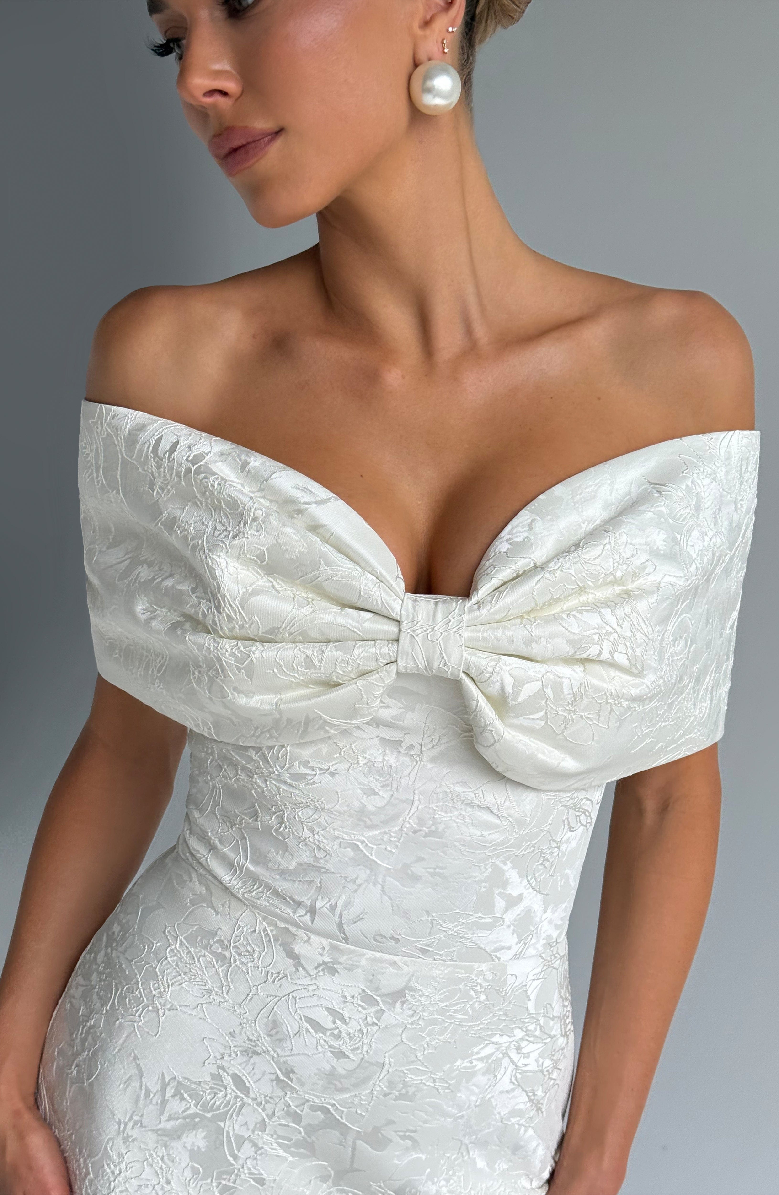 April Maxi Dress - Ivory