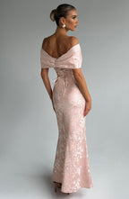 April Maxi Dress - Soft Peach