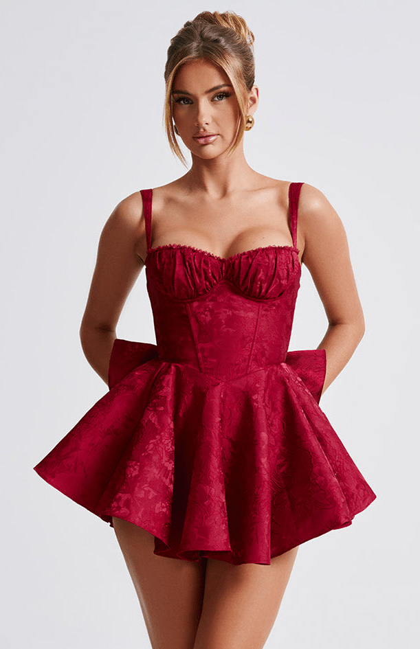 Lauren Playsuit - Red