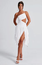 Adele Midi Dress - White