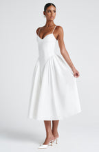 Sophie Midi Dress - Ivory