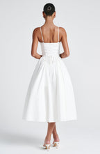 Sophie Midi Dress - Ivory