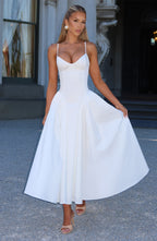 Sophie Midi Dress - Ivory