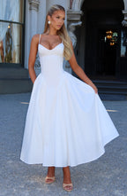 Sophie Midi Dress - Ivory