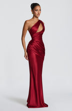 Charlotte Maxi Dress - Deep Red