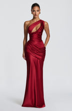 Charlotte Maxi Dress - Deep Red