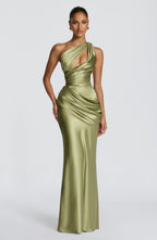 Acacia Maxi Dress - Light Olive