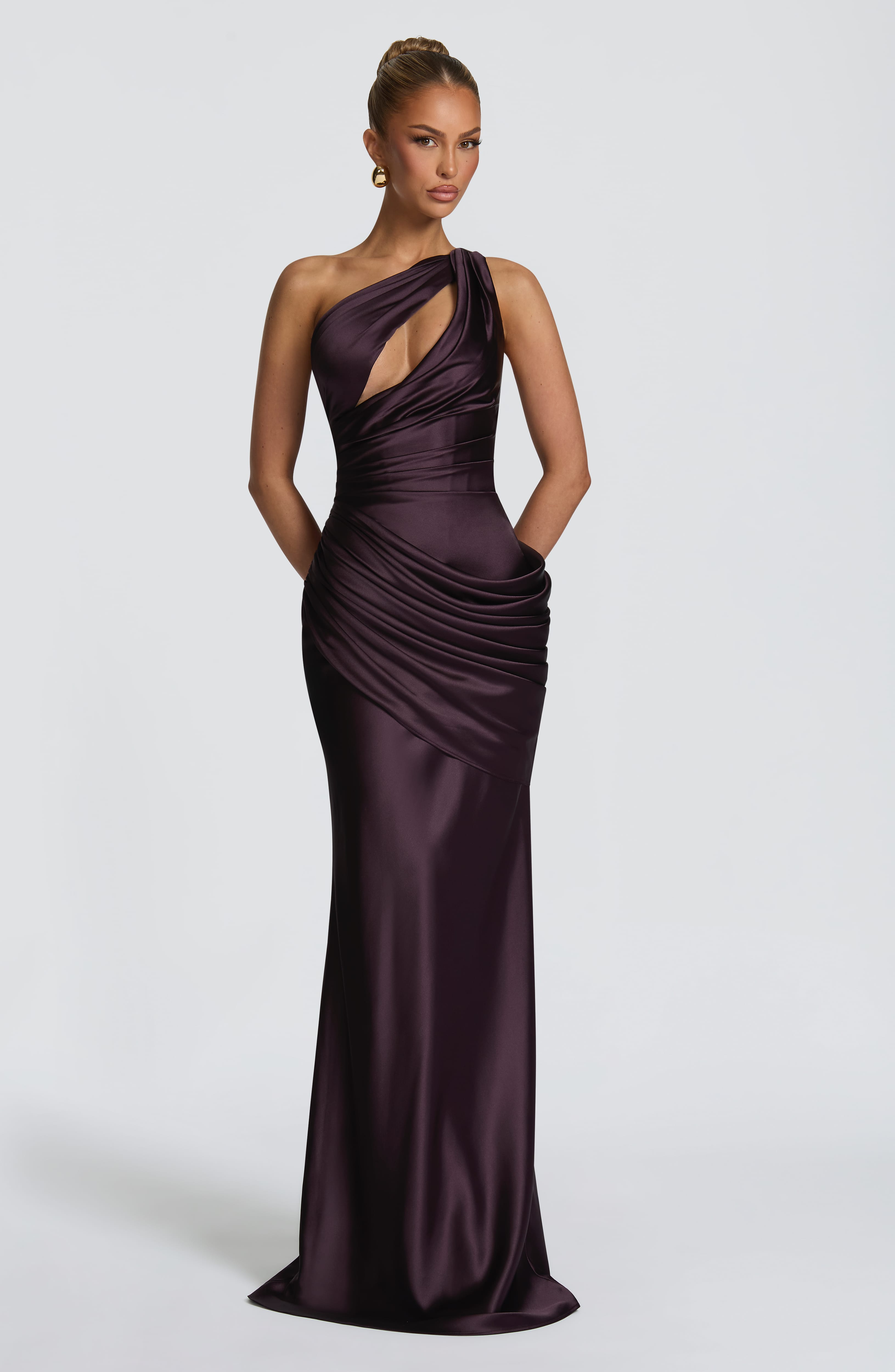 Acacia Maxi Dress - Plum
