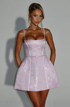 Gemma Mini Dress - Blush