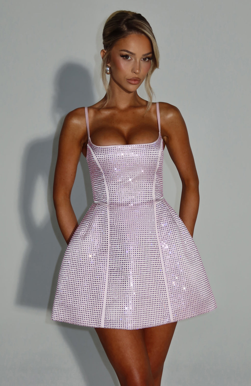 Gemma Mini Dress - Blush