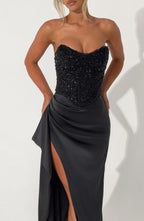 Colette Maxi Dress - Black