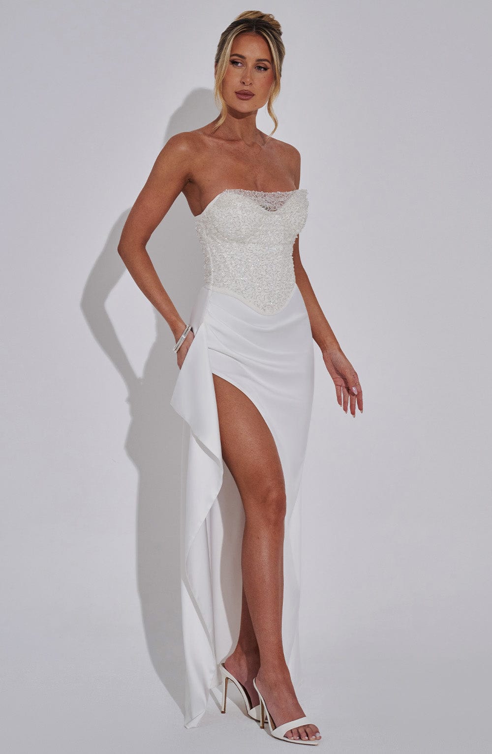Colette Maxi Dress - Ivory