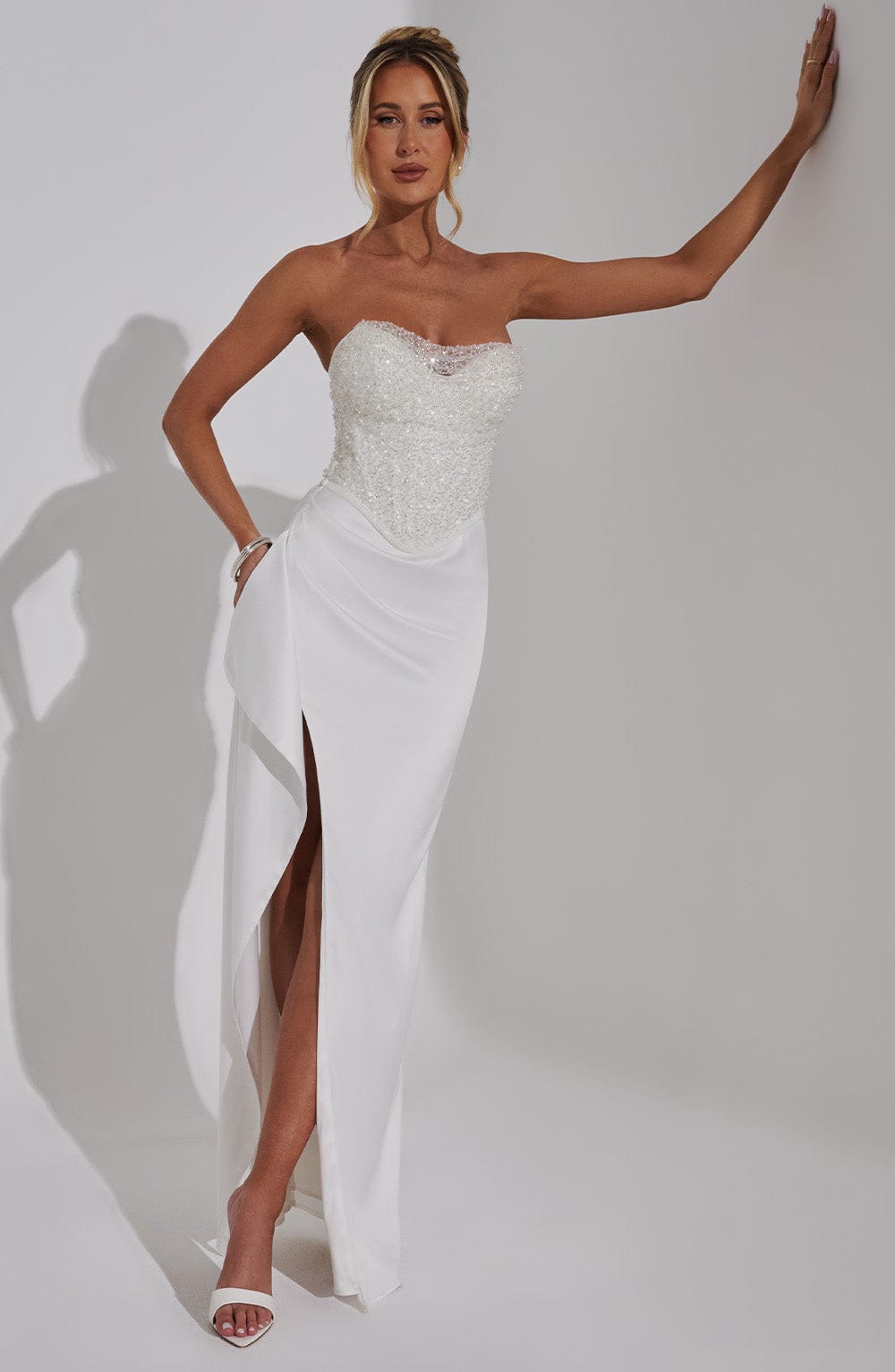 Colette Maxi Dress - Ivory