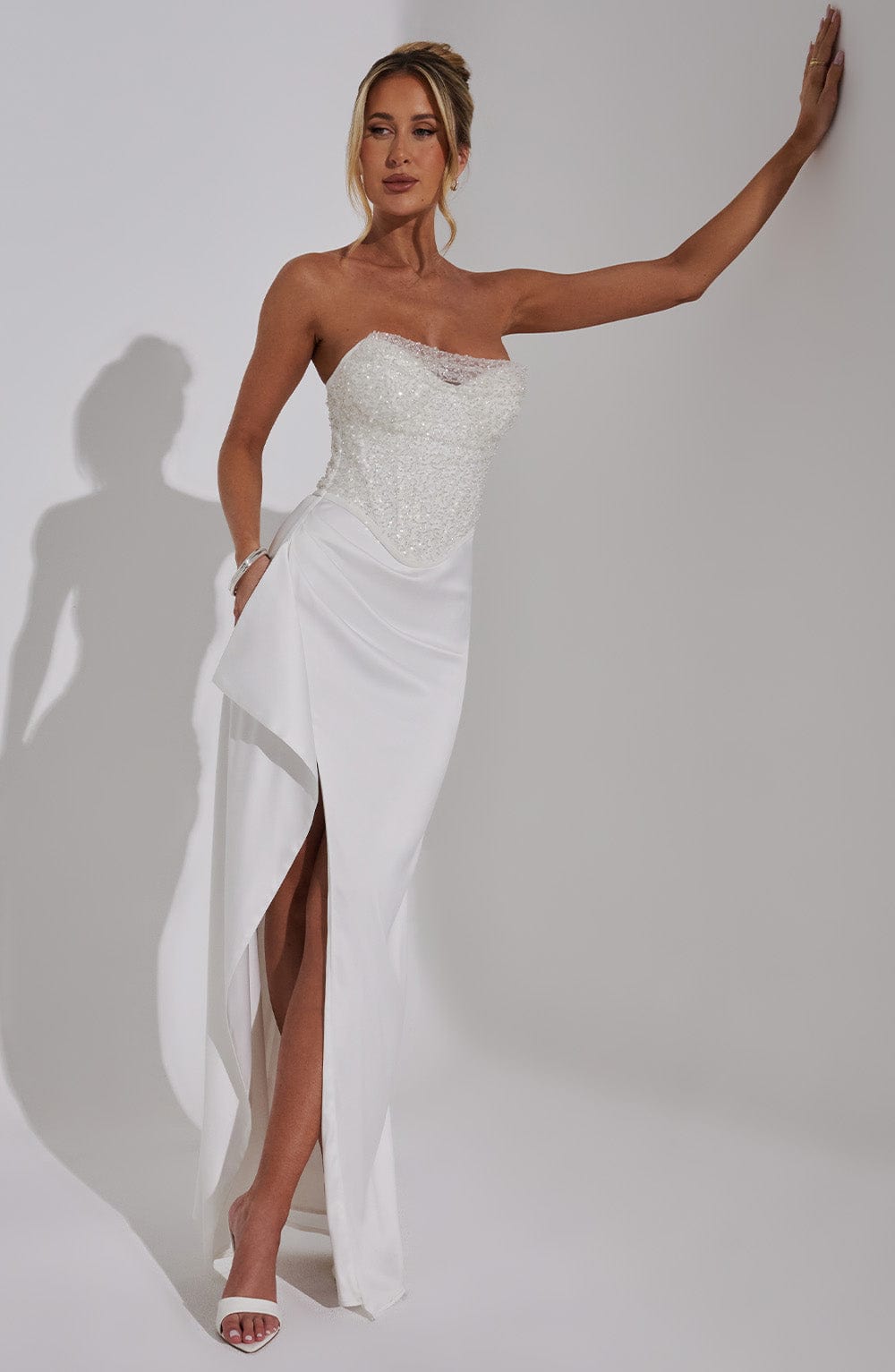 Colette Maxi Dress - Ivory