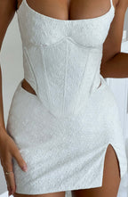 Rosie Mini Skirt - Ivory