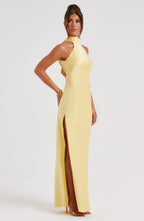 Rosalie Maxi Dress - Lemon