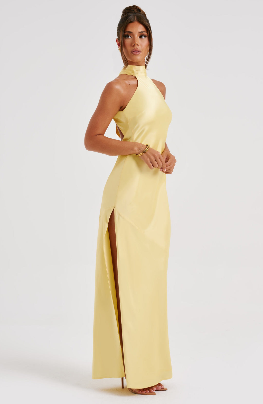 Rosalie Maxi Dress - Lemon