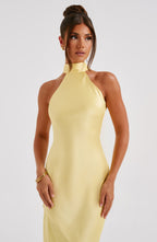 Rosalie Maxi Dress - Lemon