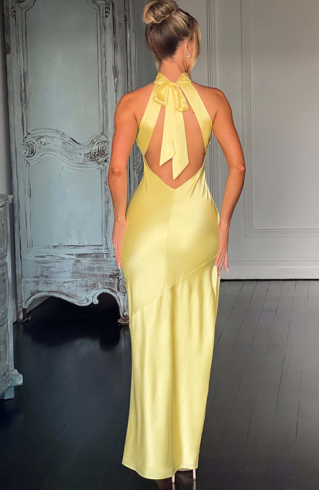 Rosalie Maxi Dress - Lemon