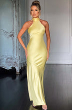Rosalie Maxi Dress - Lemon