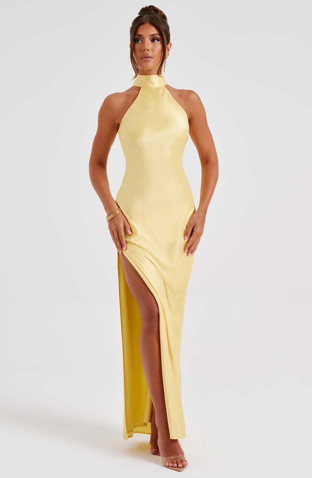 Rosalie Maxi Dress - Lemon