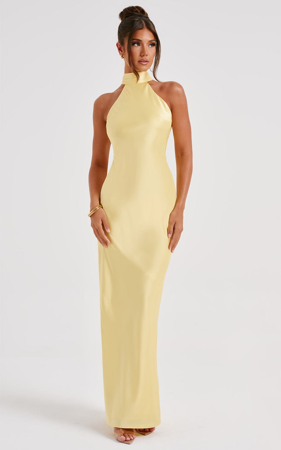 Rosalie Maxi Dress - Lemon