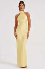 Rosalie Maxi Dress - Lemon