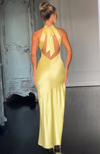 Rosalie Maxi Dress - Lemon