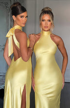 Rosalie Maxi Dress - Lemon