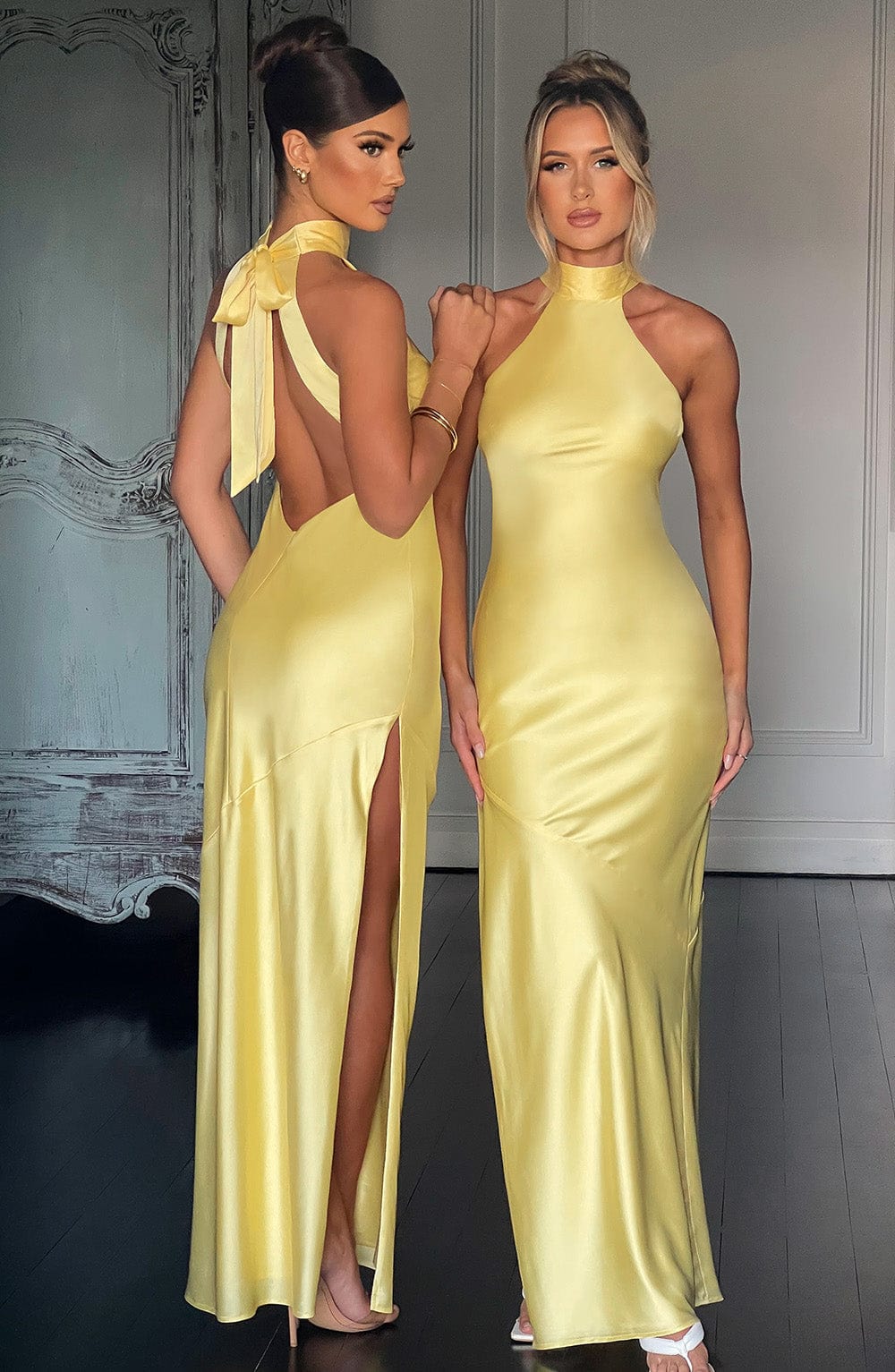 Rosalie Maxi Dress - Lemon