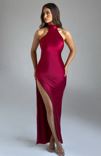 Freya Maxi Dress - Wine