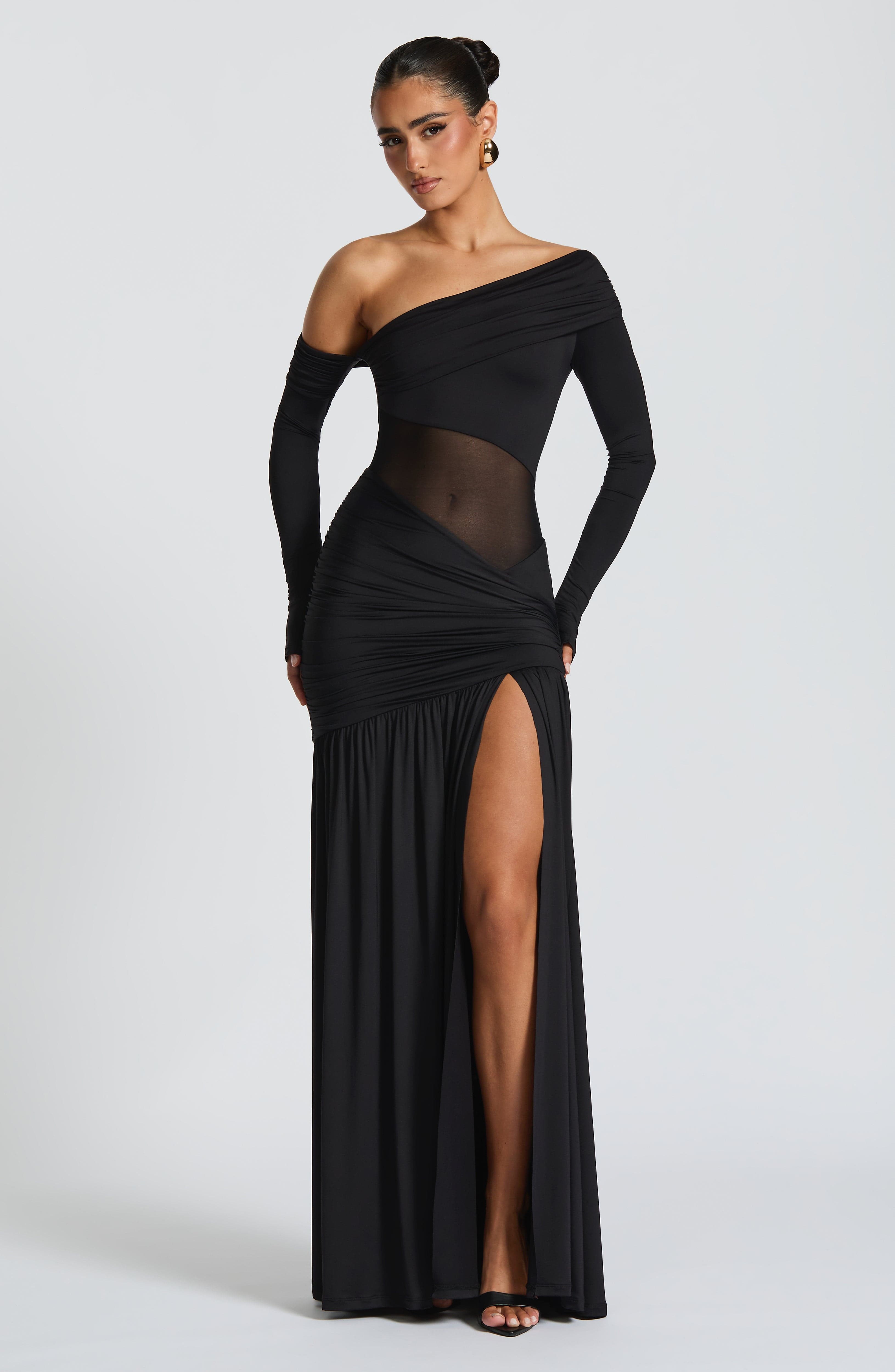 Vera Maxi Dress - Black