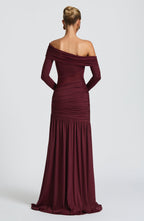 Vera Maxi Dress - Cherry Lacquer