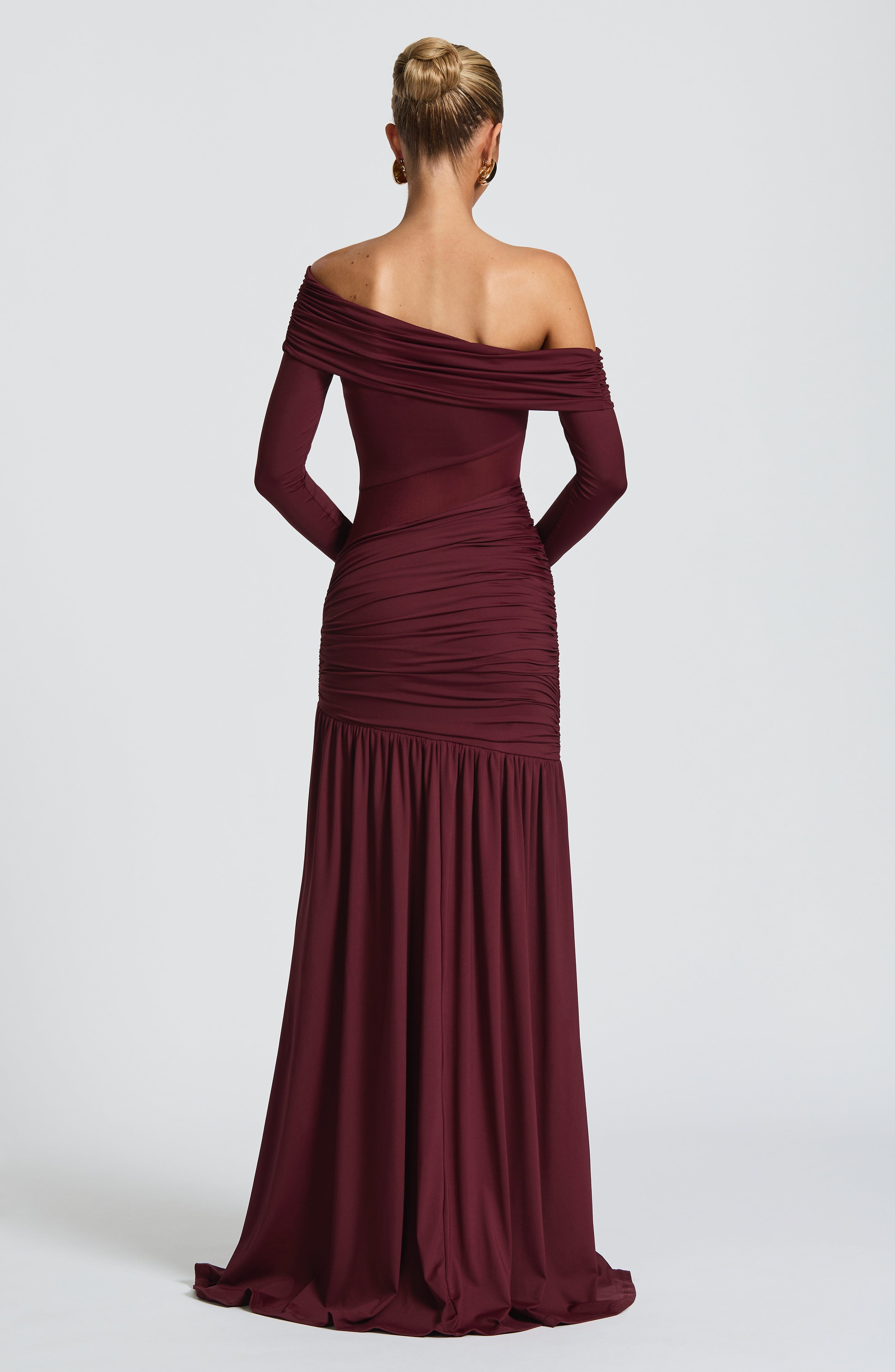 Vera Maxi Dress - Cherry Lacquer