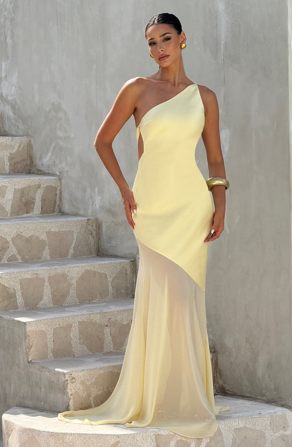 Celeste Gown - Lemon