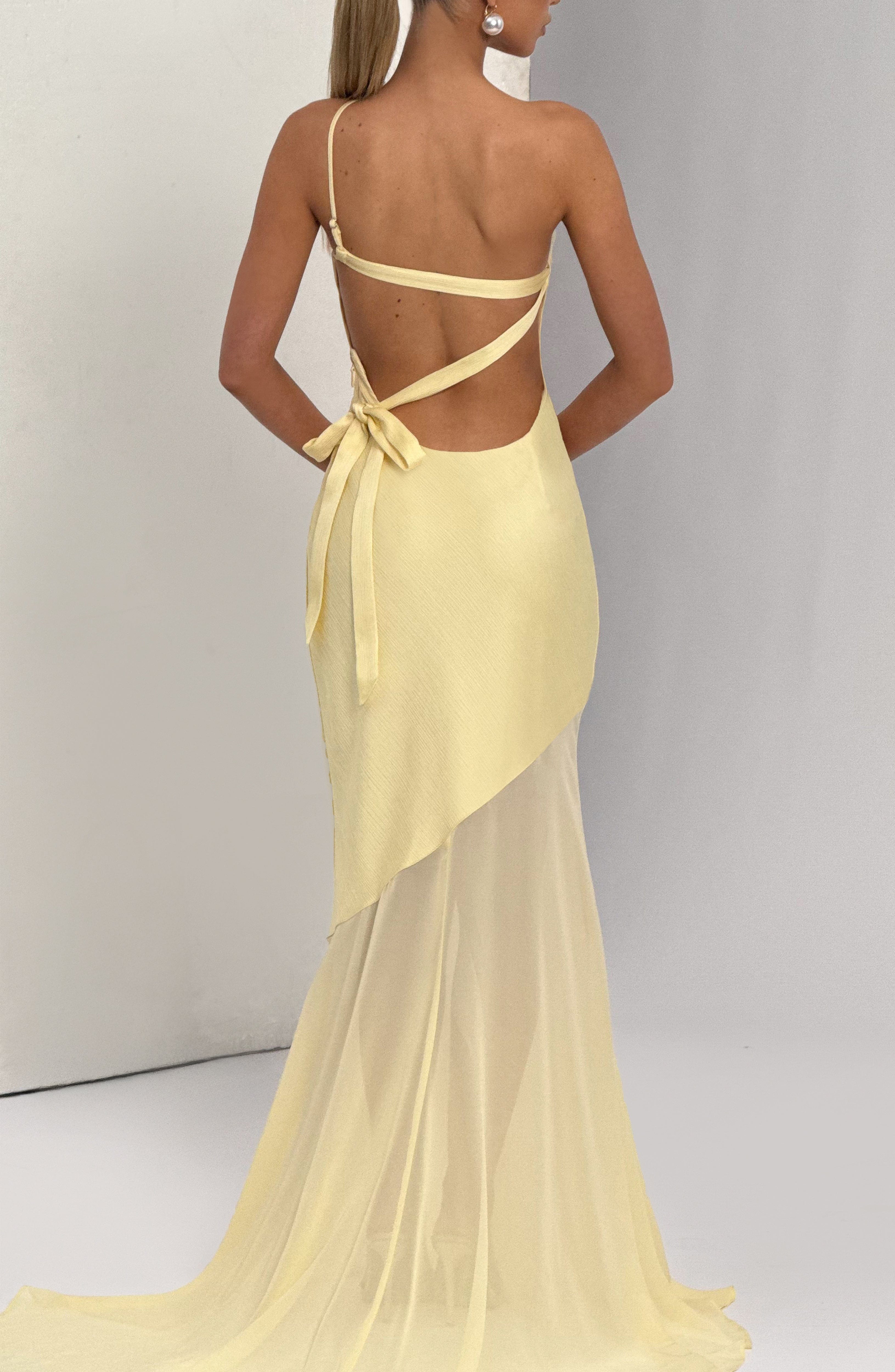 Celeste Gown - Lemon