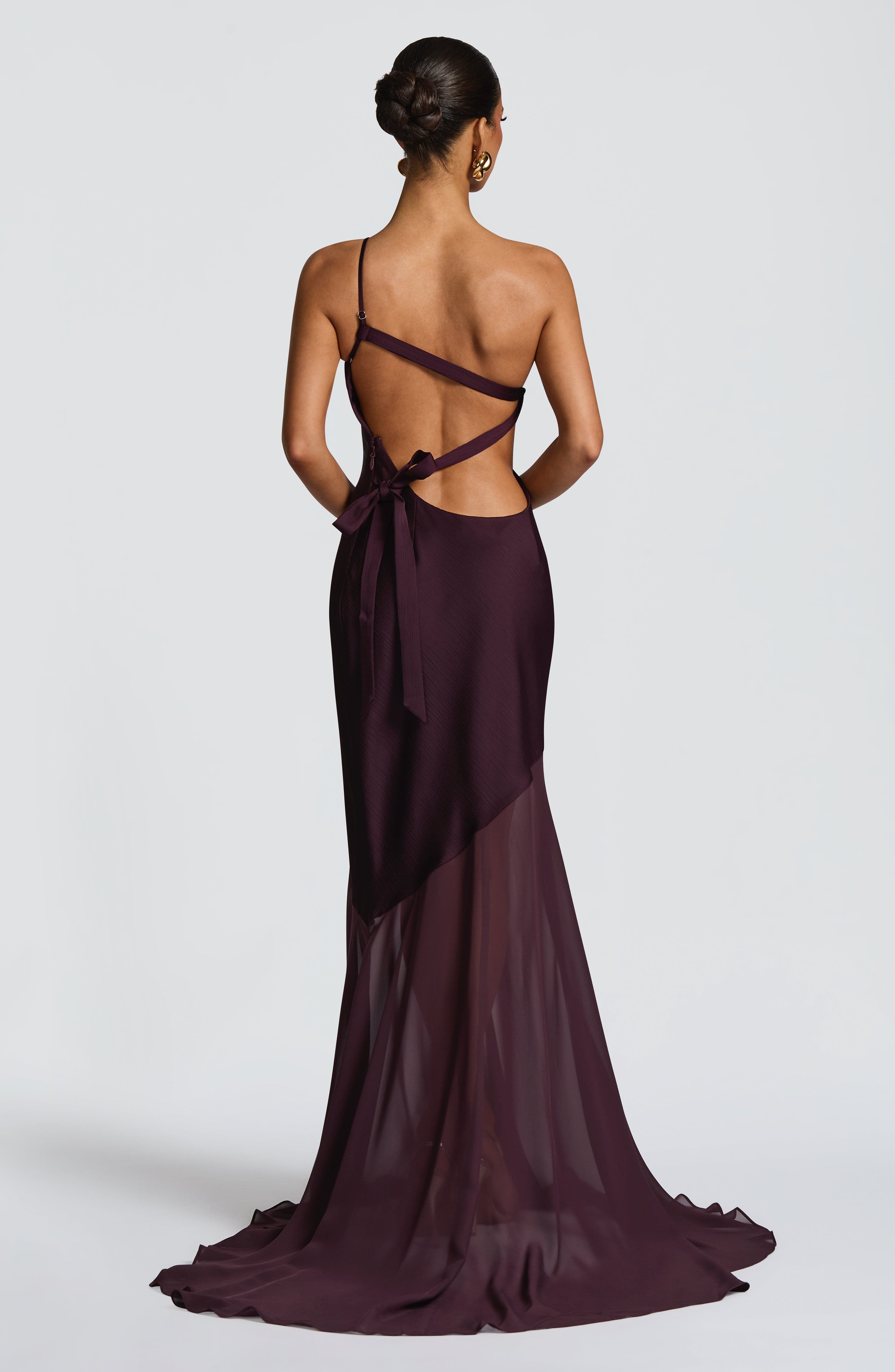 Celeste Gown - Plum