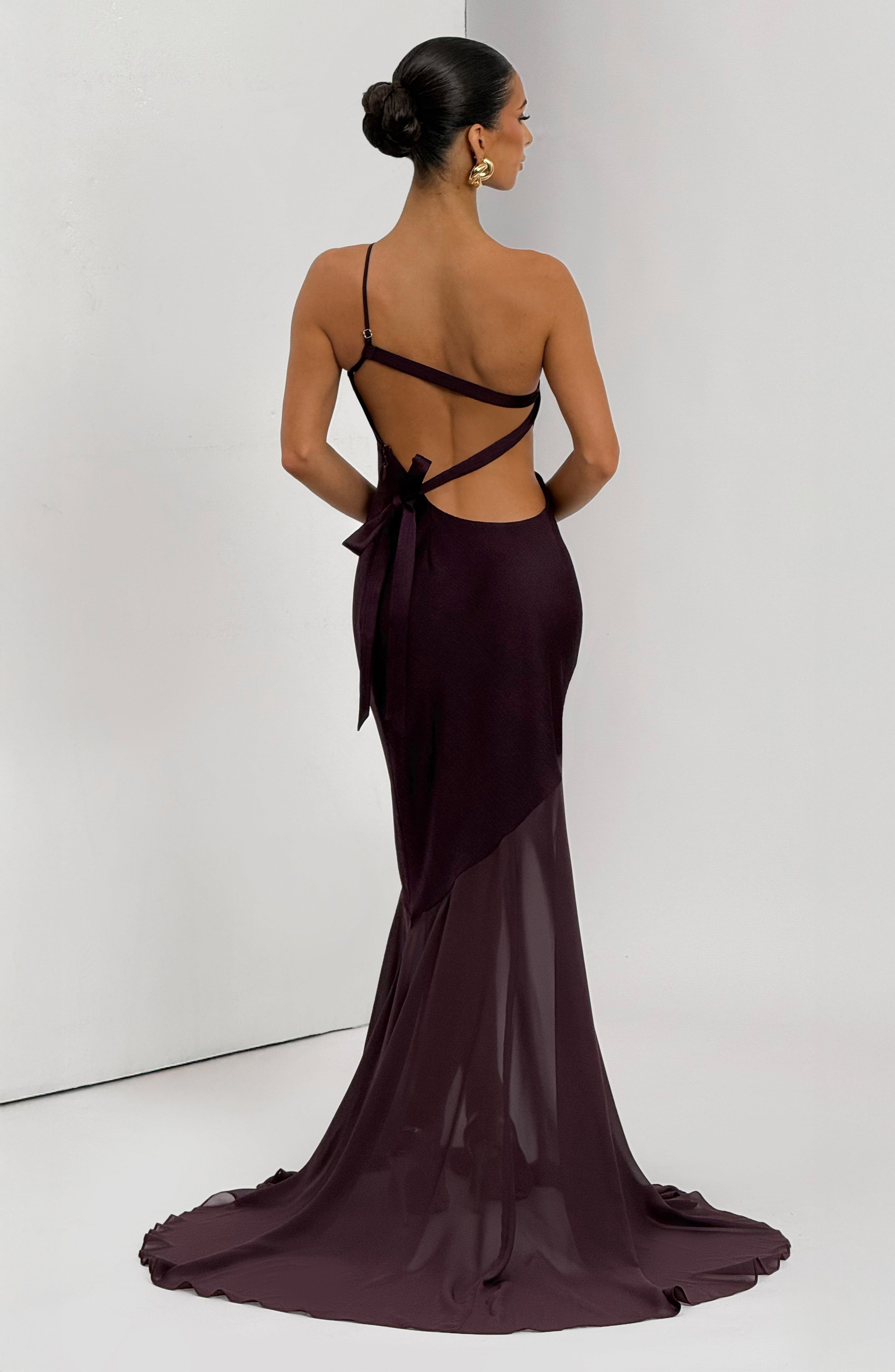 Celeste Gown - Plum