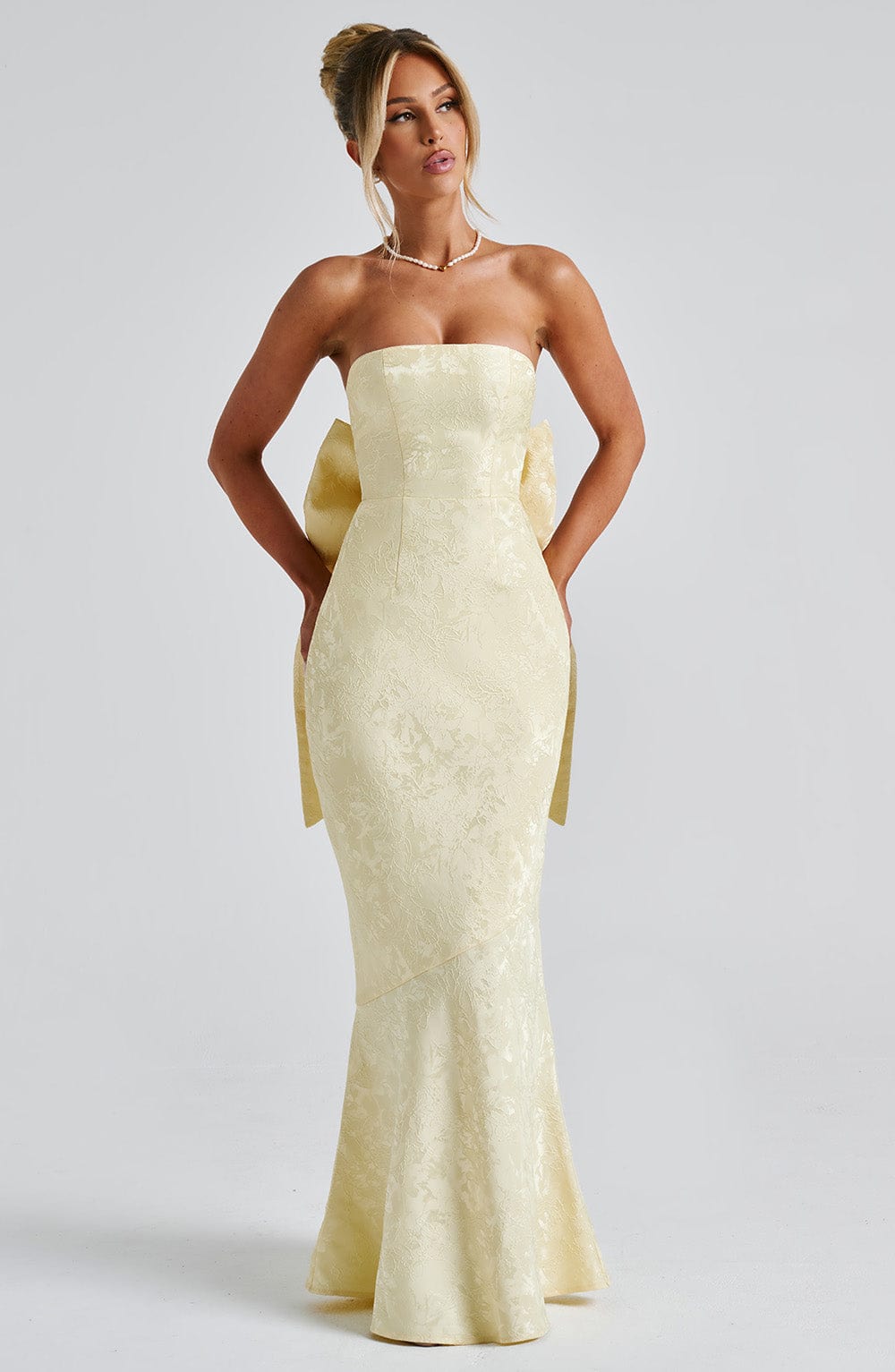 Joelle Maxi Dress - Lemon