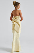 Joelle Maxi Dress - Lemon