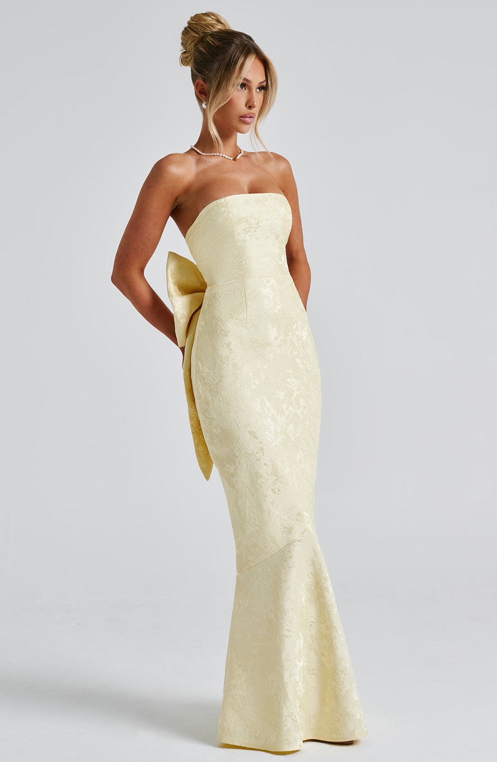 Joelle Maxi Dress - Lemon
