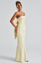 Joelle Maxi Dress - Lemon