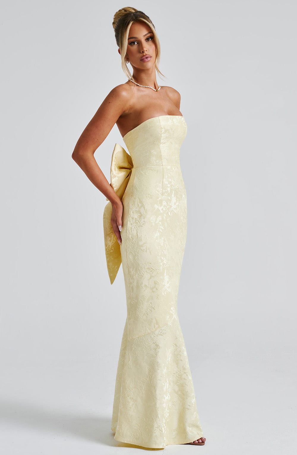 Joelle Maxi Dress - Lemon