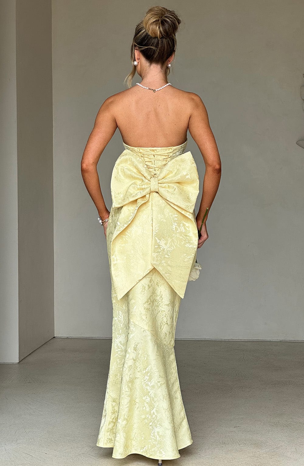 Joelle Maxi Dress - Lemon