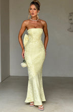 Joelle Maxi Dress - Lemon