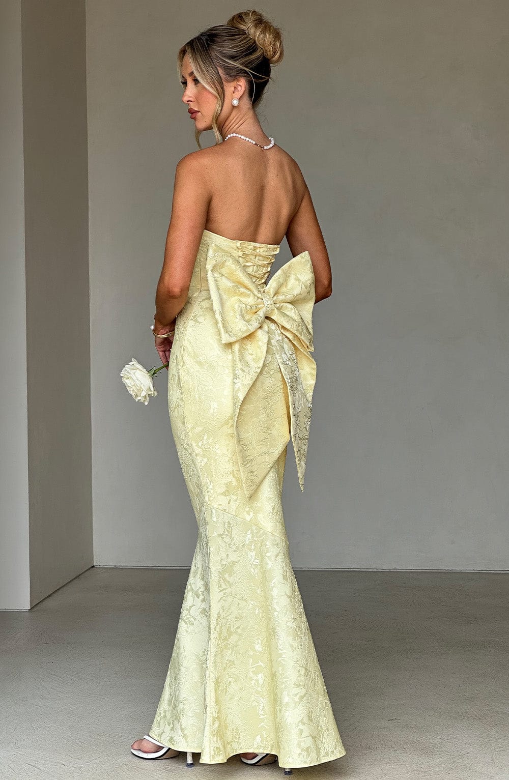 Joelle Maxi Dress - Lemon